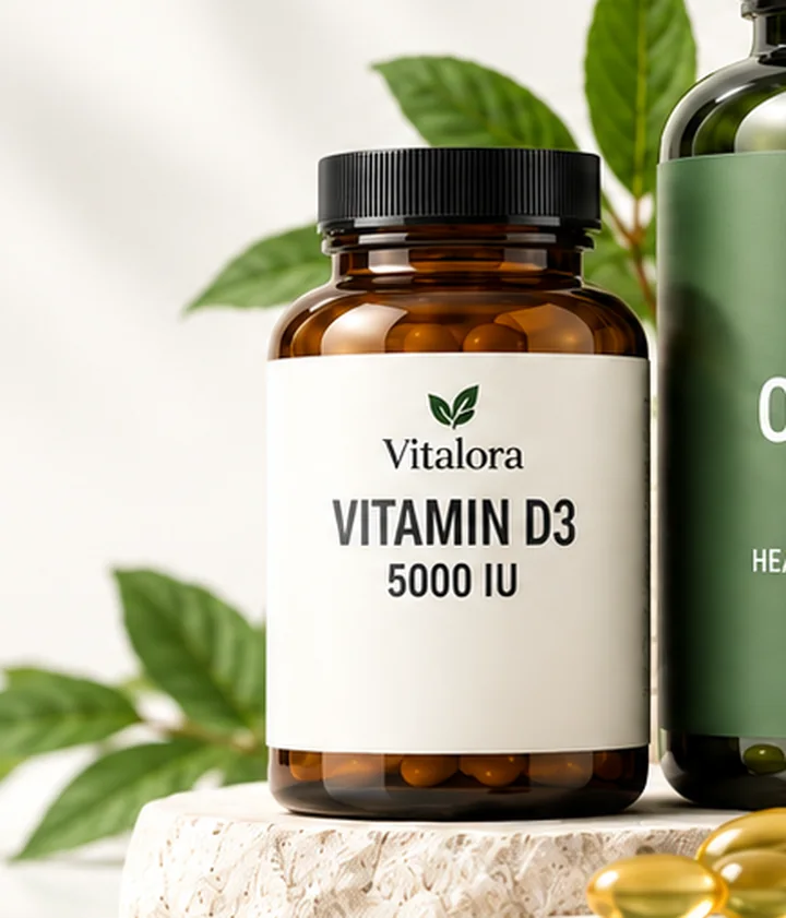Frasco de Vitamina D3